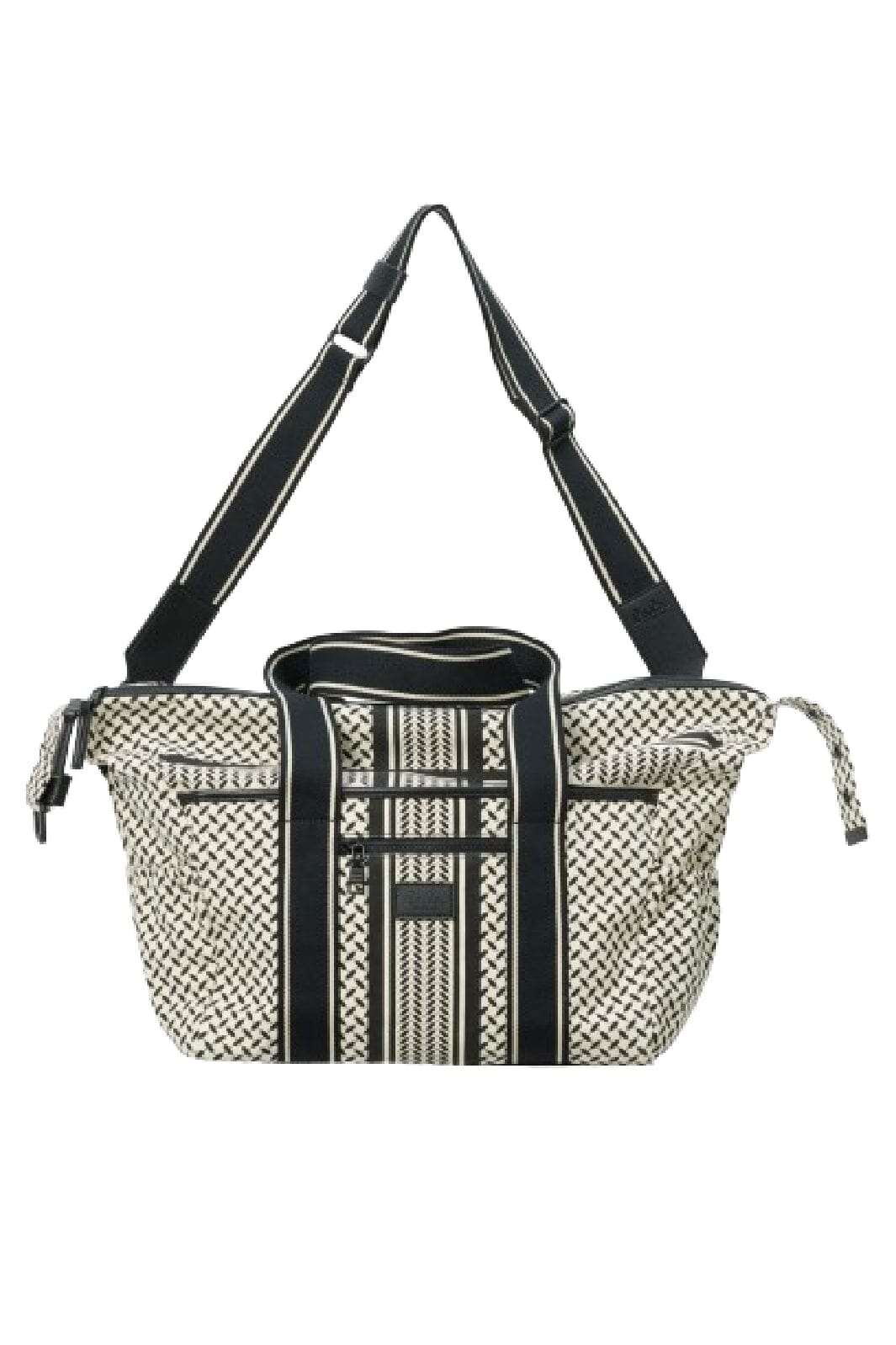 Lala Berlin - Big Bag Muriel 2.0 - heritage stripe black