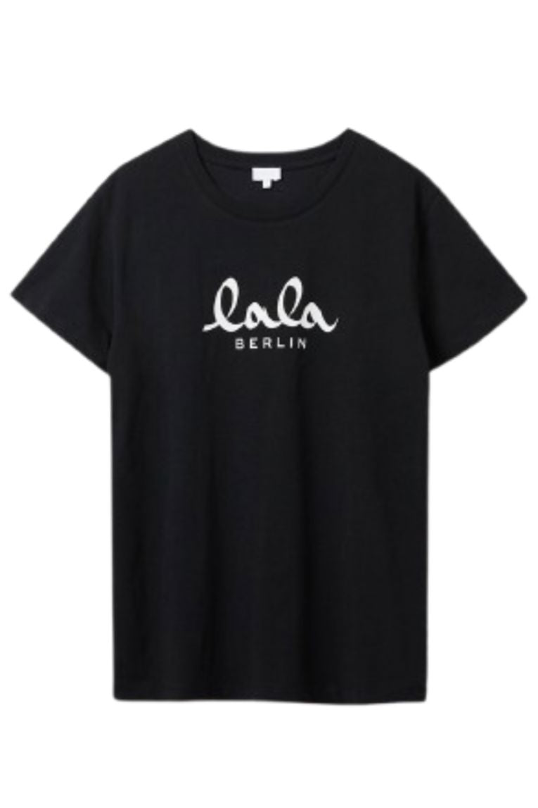 Lala Berlin - T-Shirt Lala 10016740 - Black/White T-shirts