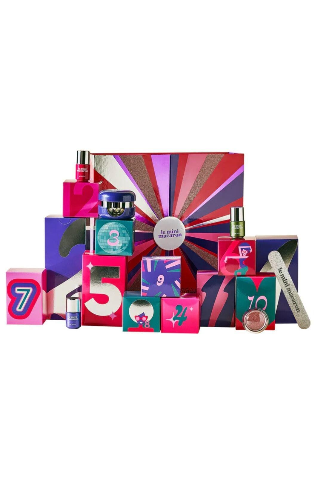 Le Mini Macaron - Advent Calendar 2025 LMP009 - 12 Days Of Nails