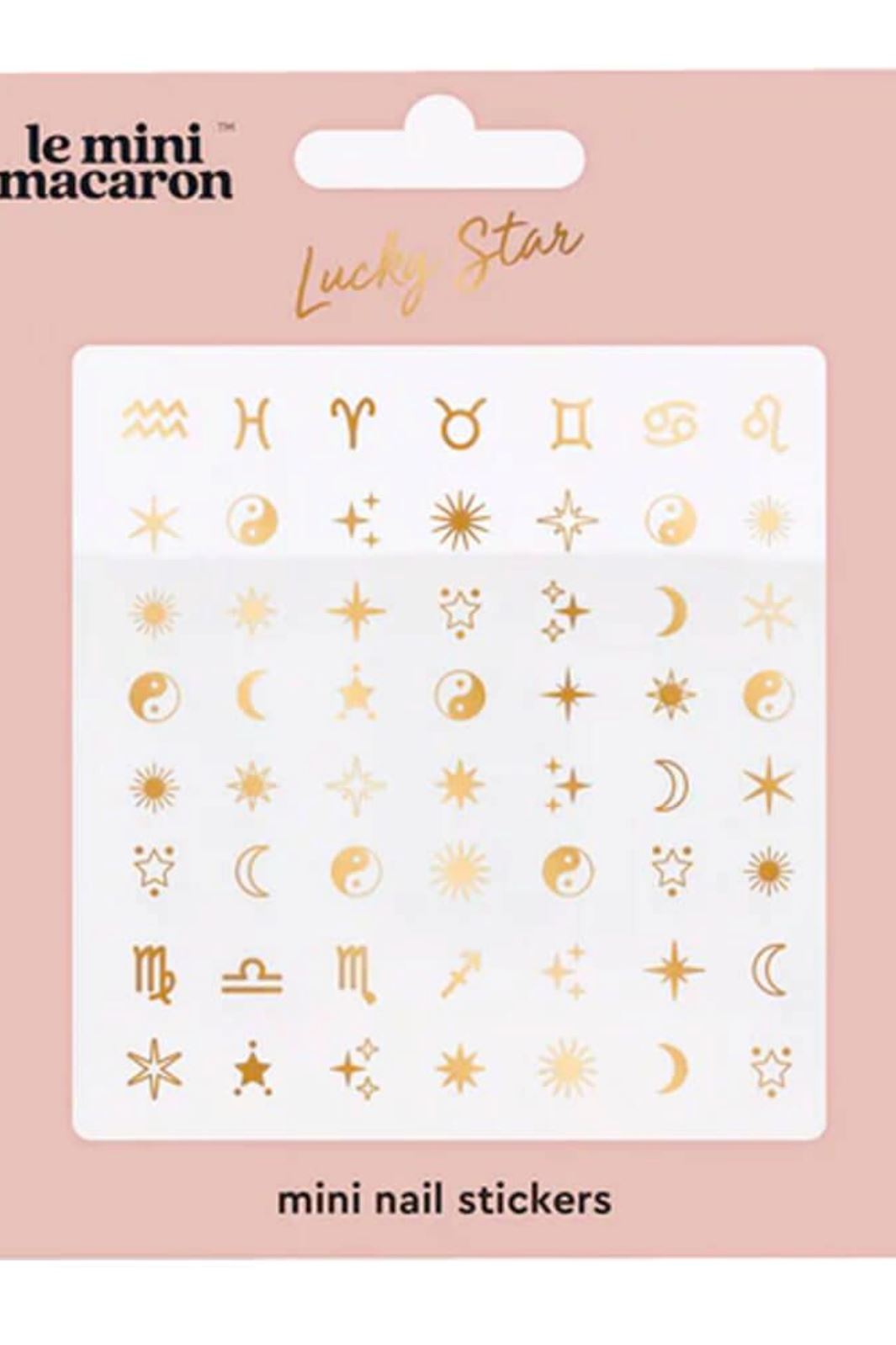 Le Mini Macaron - Mini Nail Stickers NA012 - Lucky Stars