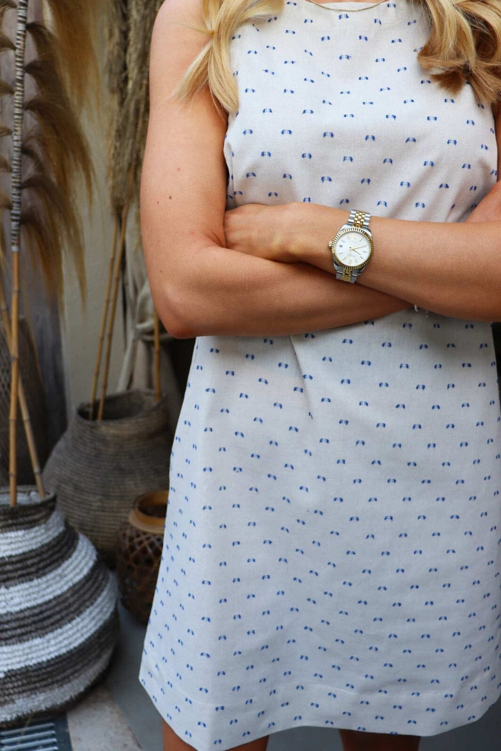 Liberte - Dotta-Spencer 22218 - Nature Blue Dot