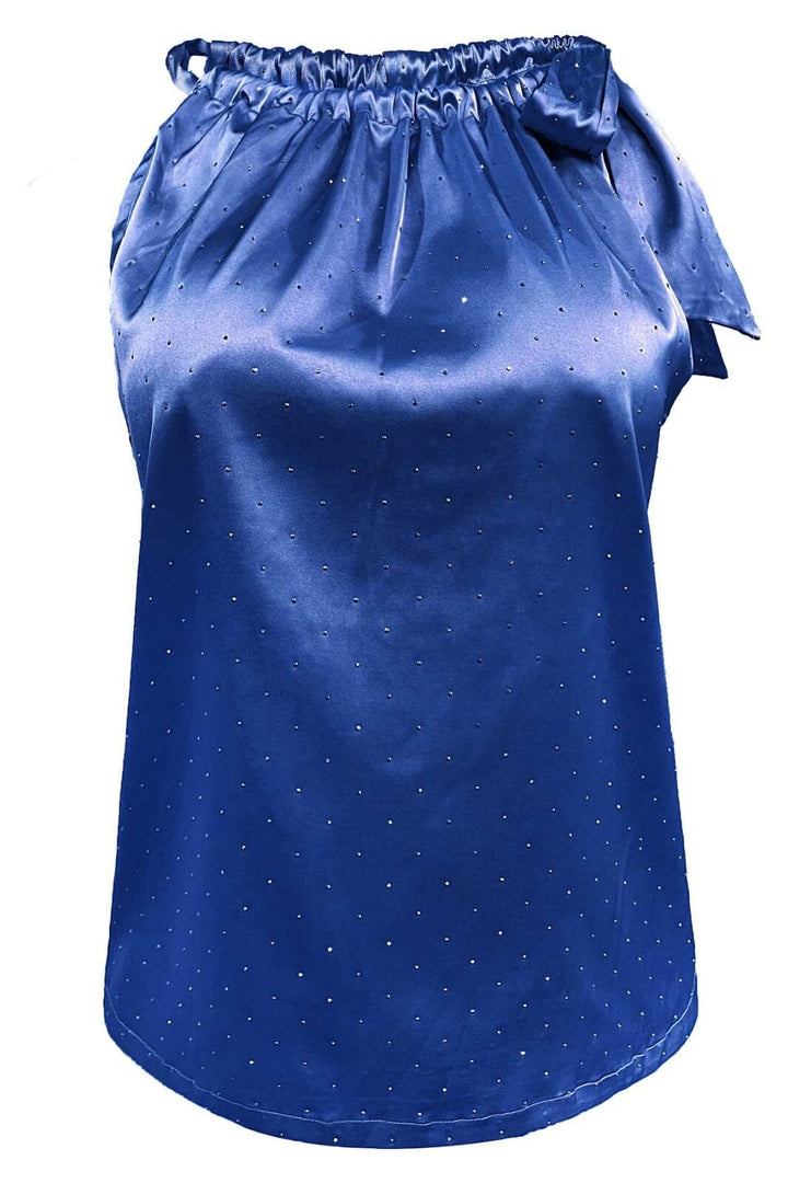 Liberte - Hailey-Halterneck-Top 21284 - Blue Diamond