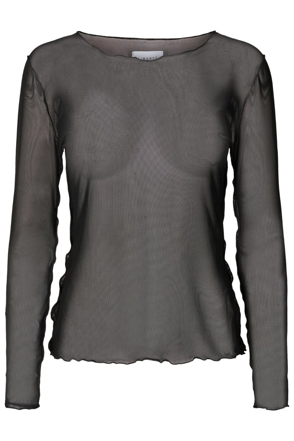 Liberte - Mesh Top - Black Bluser