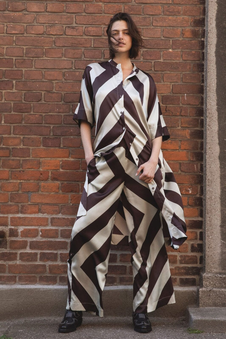 Love & Divine - Love1176-1 - 804 Raisin/Bamboo Bukser