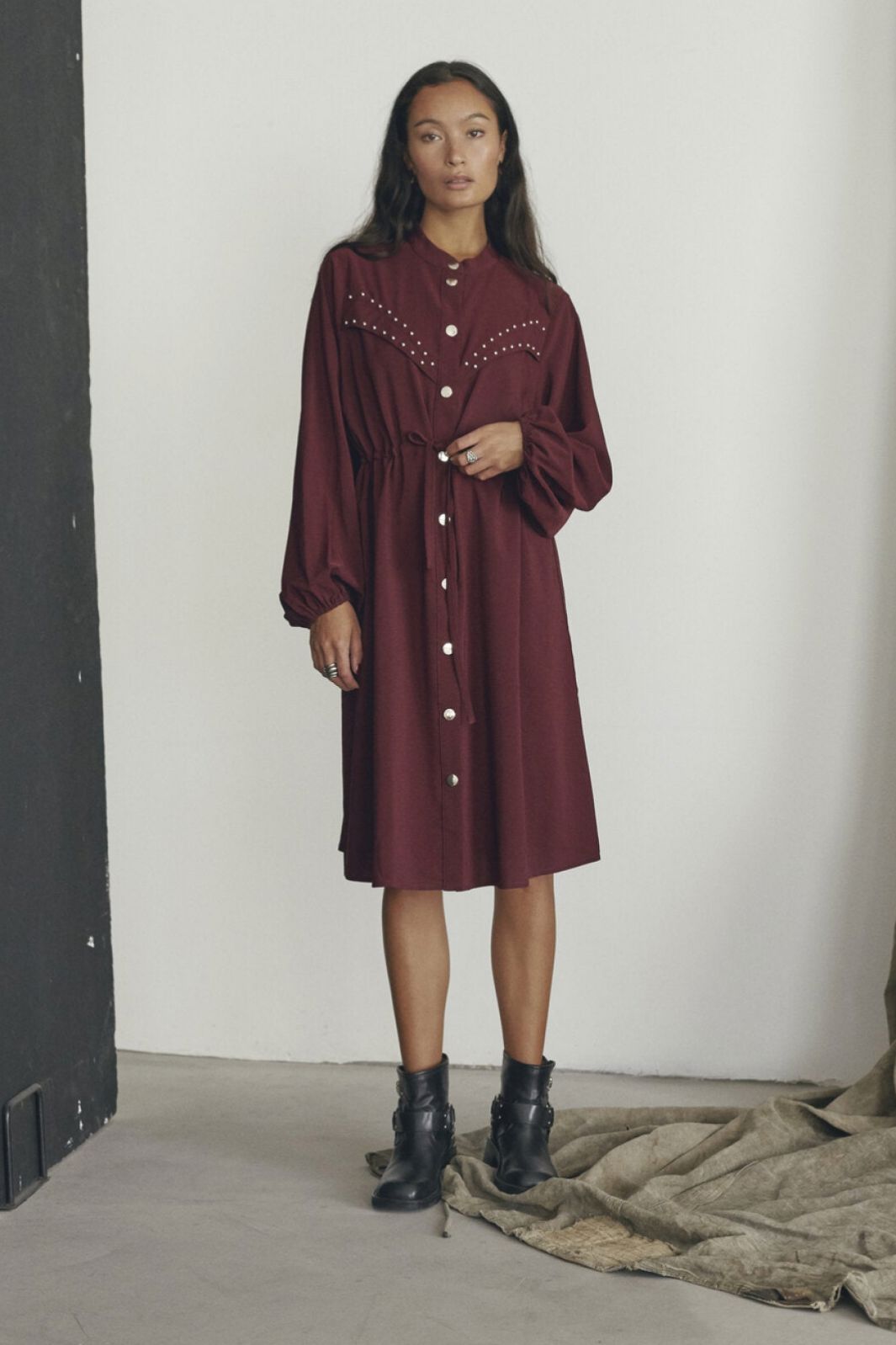 Love & Divine - Love1423 19202 - 515 - D. Bordeaux Kjoler