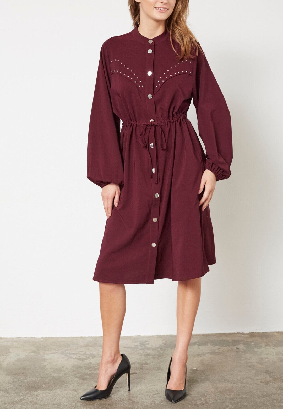 Love & Divine - Love1423 19202 - 515 - D. Bordeaux Kjoler