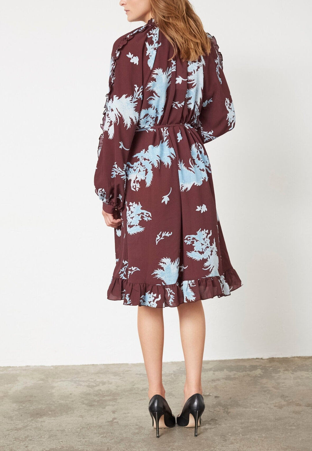 Love & Divine - Love1434 19293 - 802 - Bordeaux/Leaf Kjoler