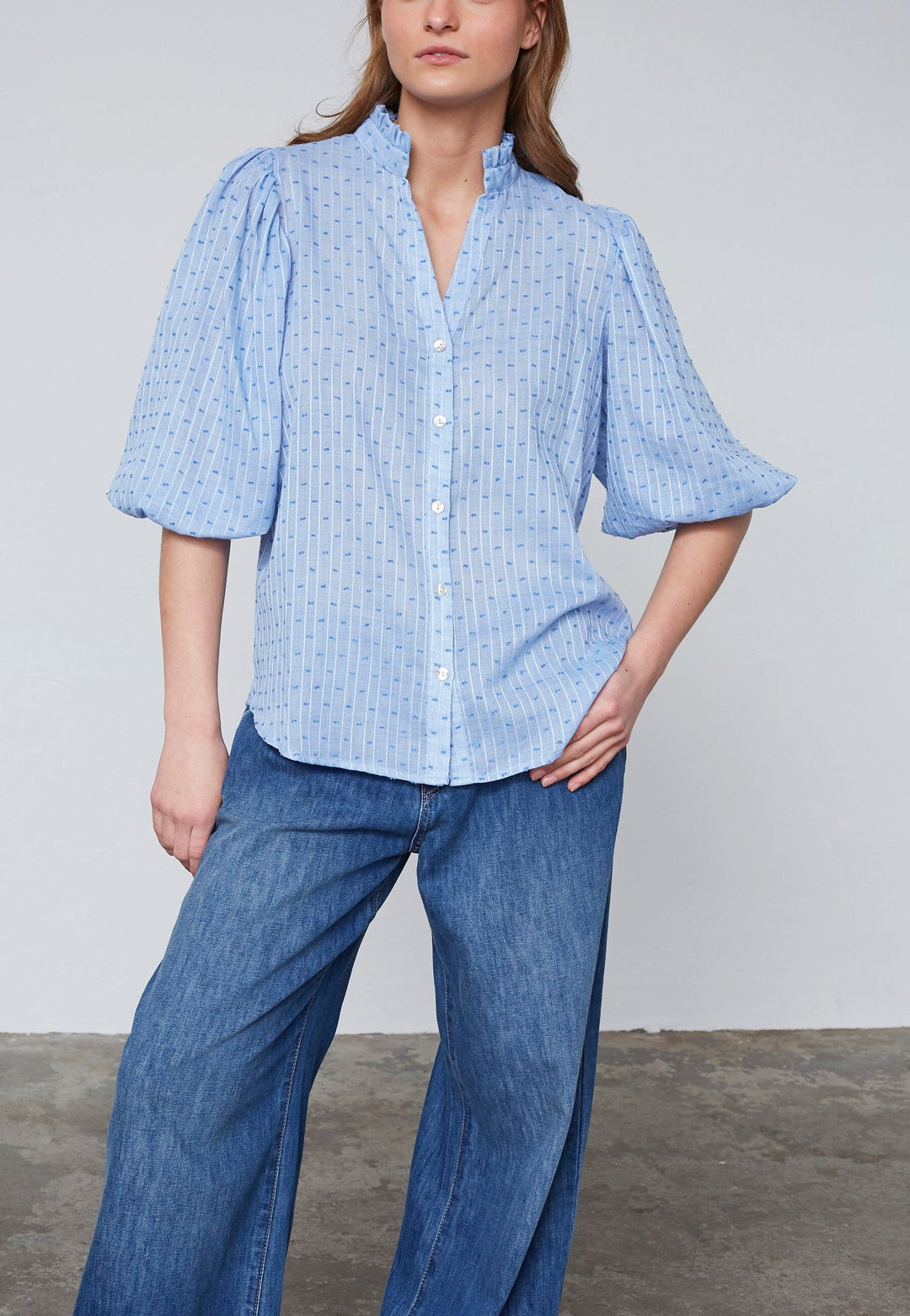 Love & Divine - Love456-7 18851 - 402 - Blue Dot Skjorter