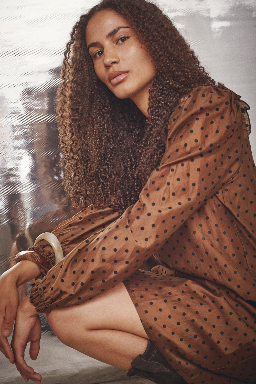 Love & Divine - Love870-3 19108 - 201 - Chocolate/Dot Kjoler