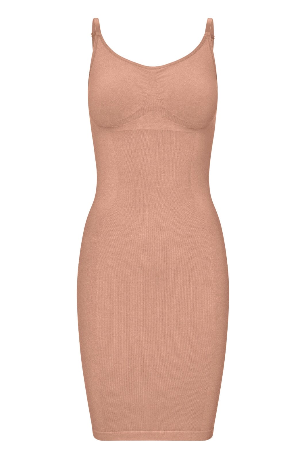 Lykkeland Ateliér - Second Skin Slip Dress - Tan