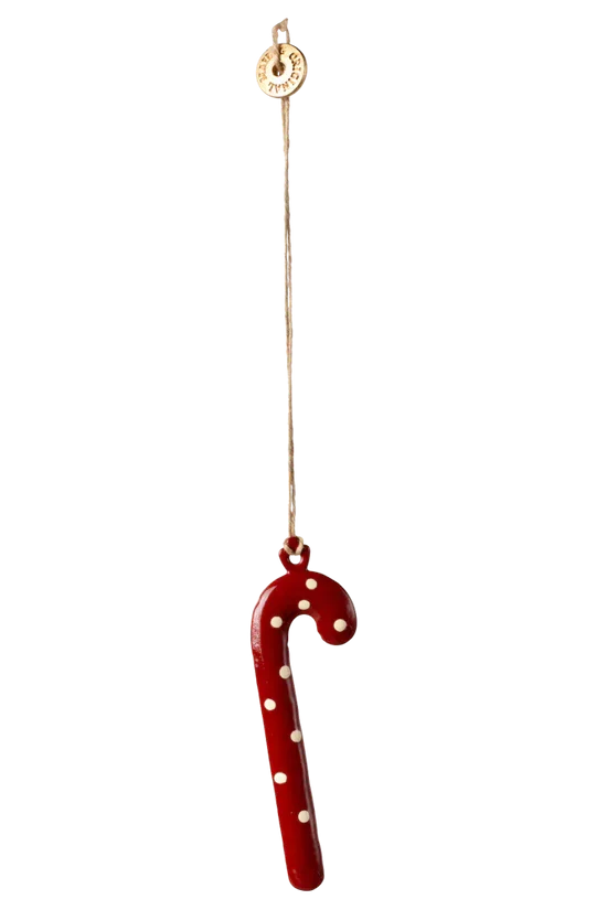 Maileg - Metalophæng, Sukkerstok - Prik - 14-4507-00 Jul