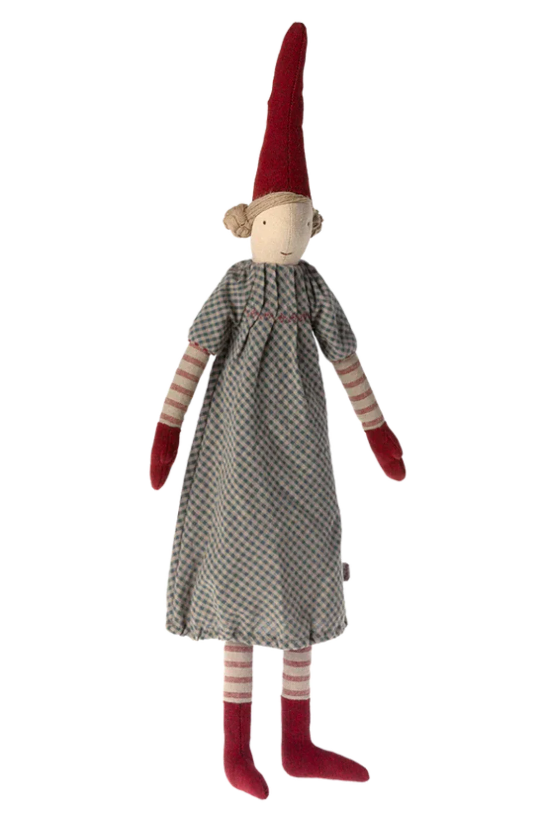 Maileg - Nisse Str. 3, Pige, Kjole - 14-3430-01 Julepynt
