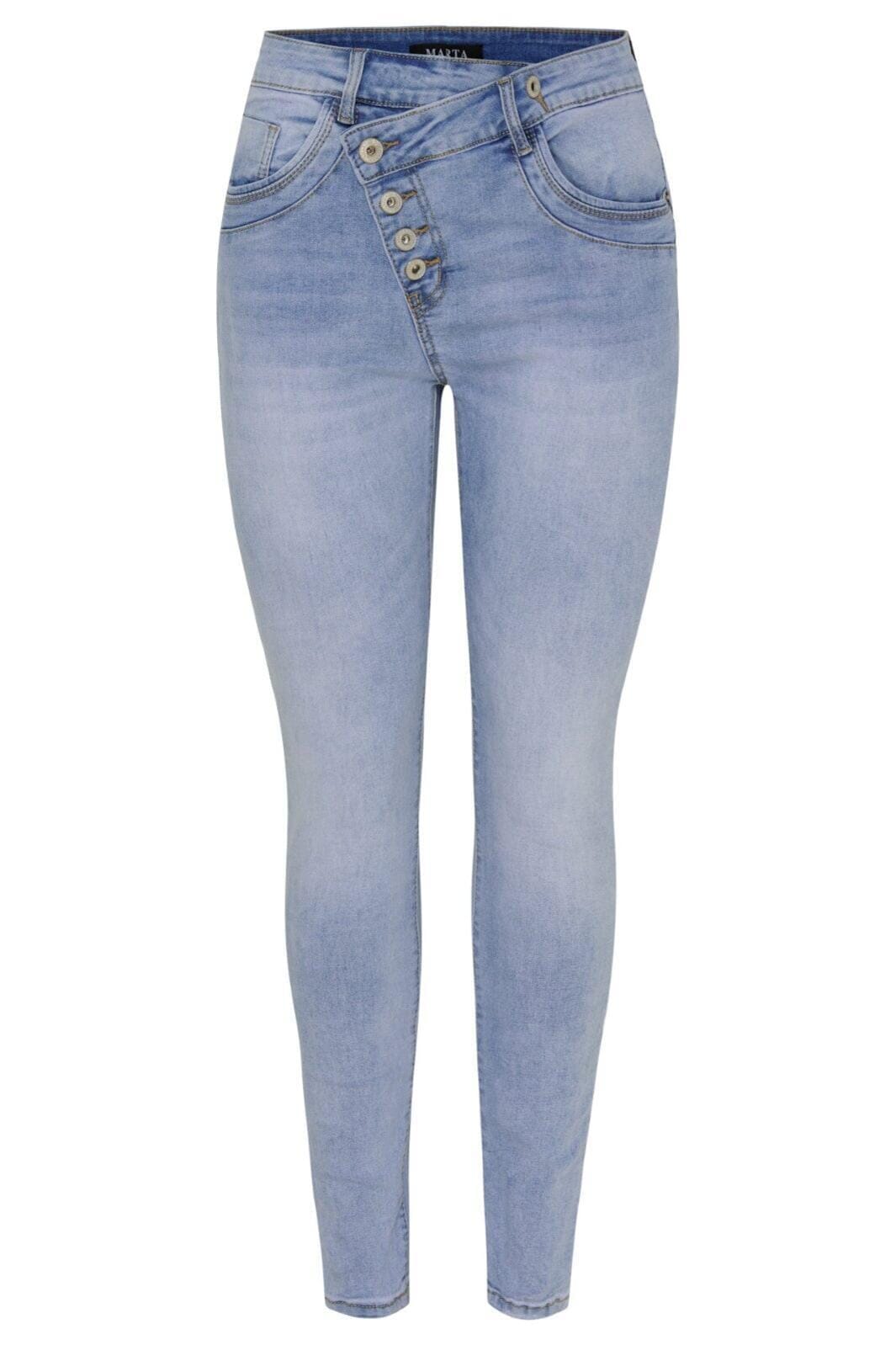 Marta Du Chateau - Emma 26115 Jeans - Dark Blue Denim Jeans