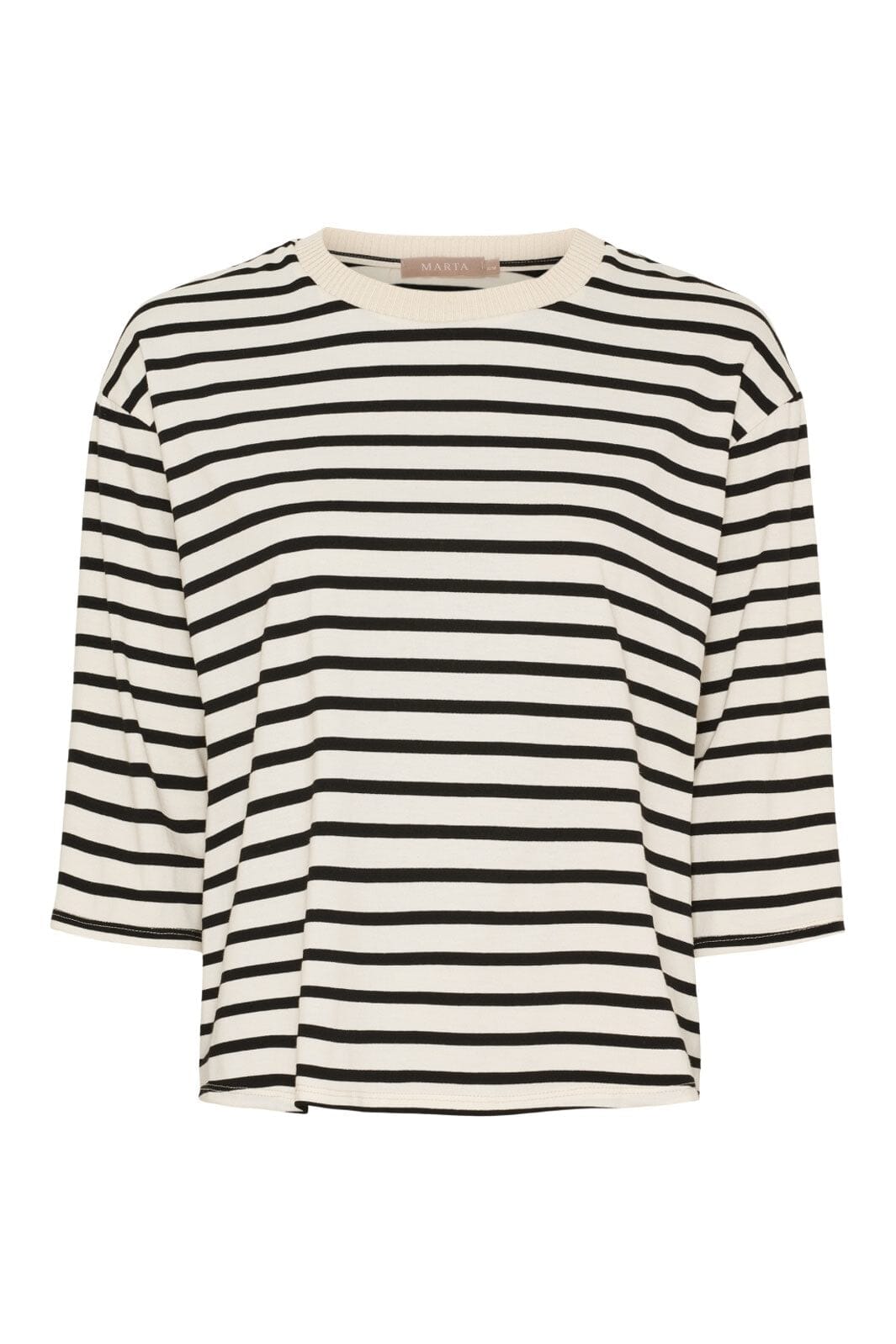 Marta Du Chateau - Mdcbrooklyn Tee 58351 - Beige/Black