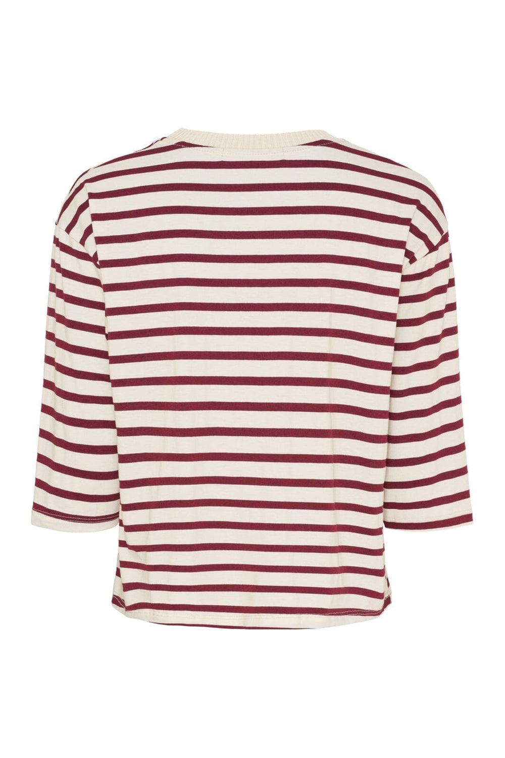 Marta Du Chateau - Mdcbrooklyn Tee 58351 - Beige/Bordeaux