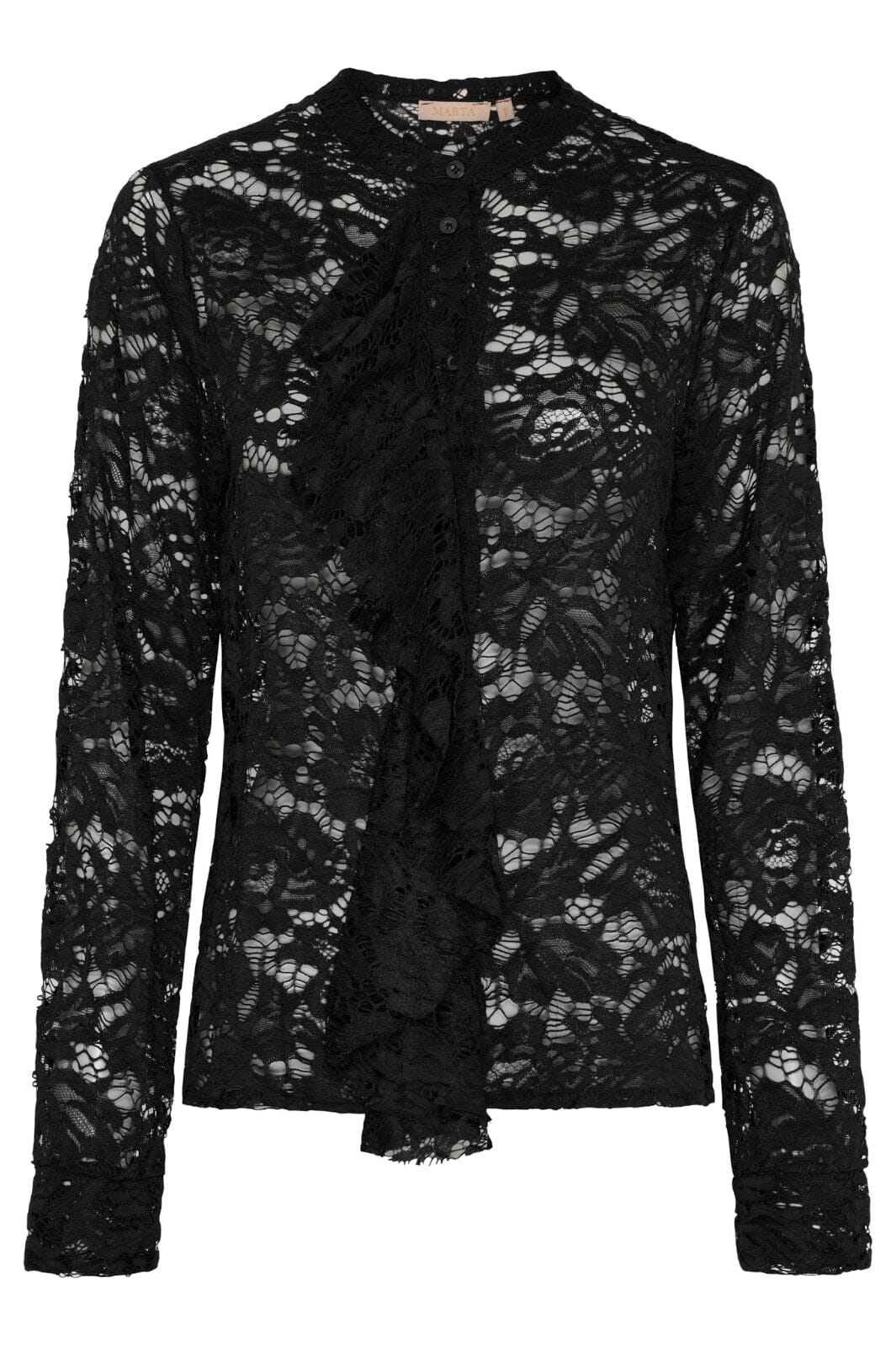 Marta Du Chateau - Mdcclaire Shirt H4180-W6 - Black Skjorter