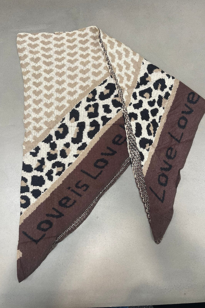 Marta Du Chateau - Mdcclio Scarf BA-0746 - Coffee Tørklæder