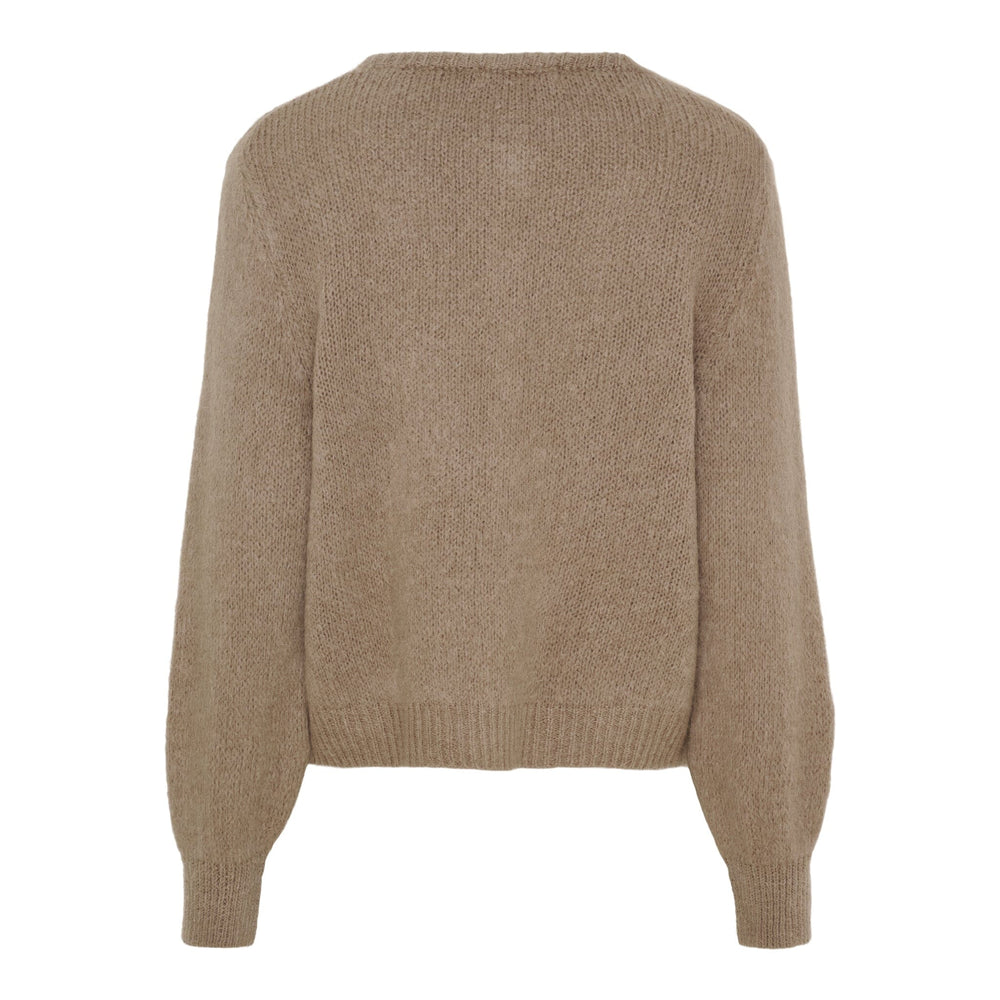 Marta Du Chateau - Mdccosima Knit Cardigan 5223 - Tortora27654 Cardigans