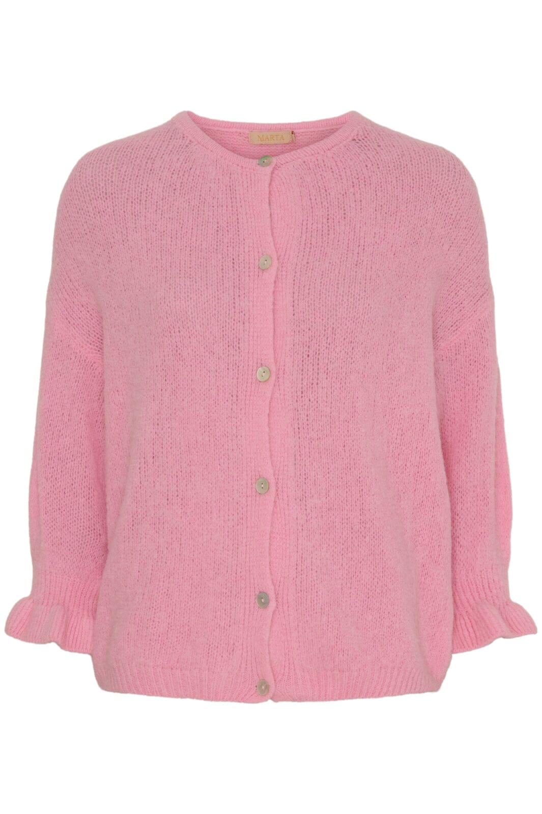 Marta Du Chateau - Mdcjuliana Knit - Baby Pink Strikbluser