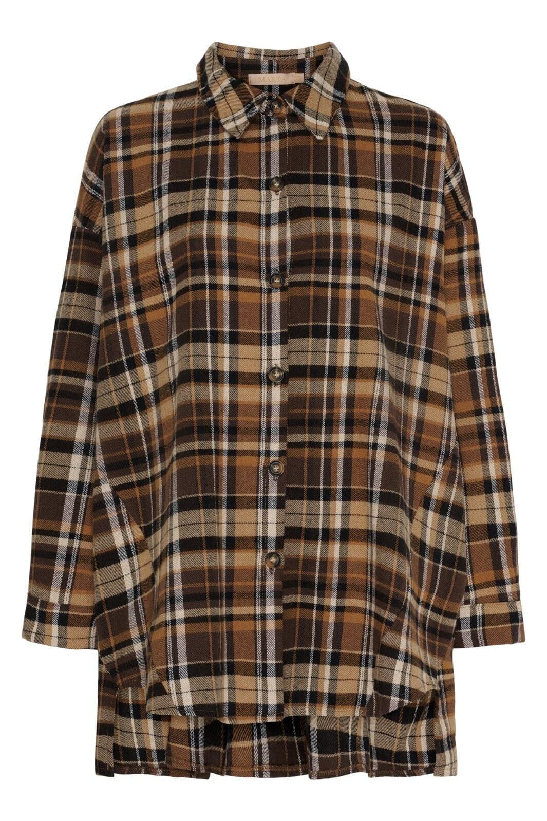 Marta Du Chateau - Mdclaureline Shirt 248459 - Camel J-Tex Skjorter