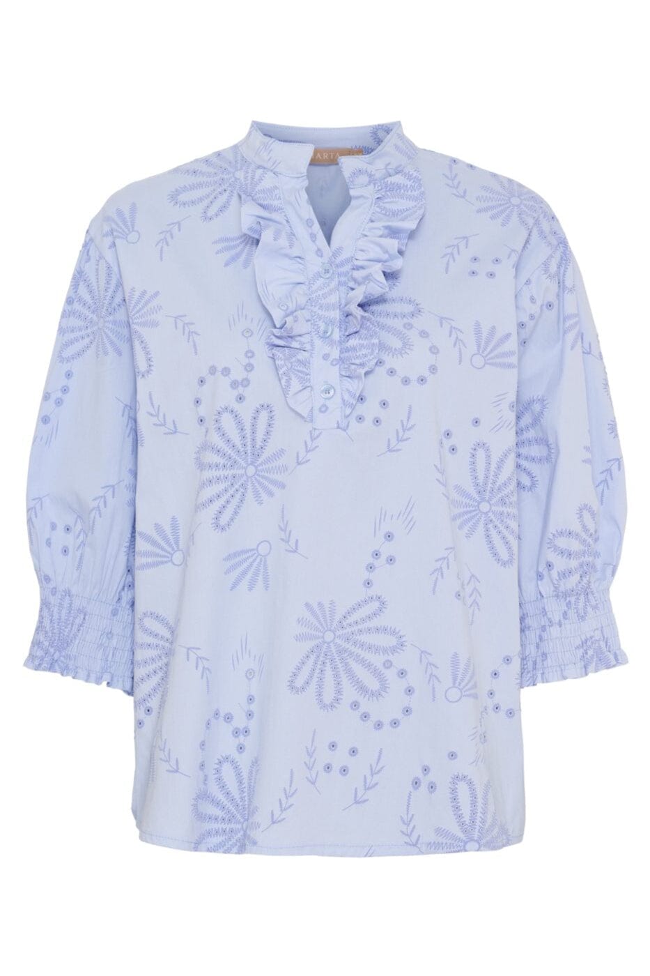 Marta Du Chateau - Mdclinda Shirt 6317E - Celeste