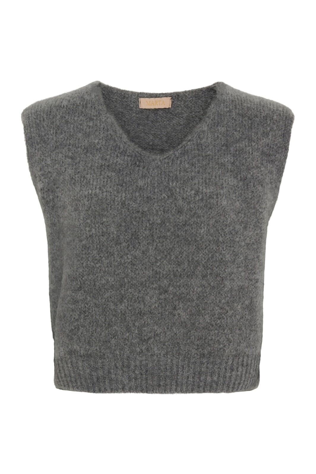 Marta Du Chateau - Mdcmarlene Vest 5114 - Grey