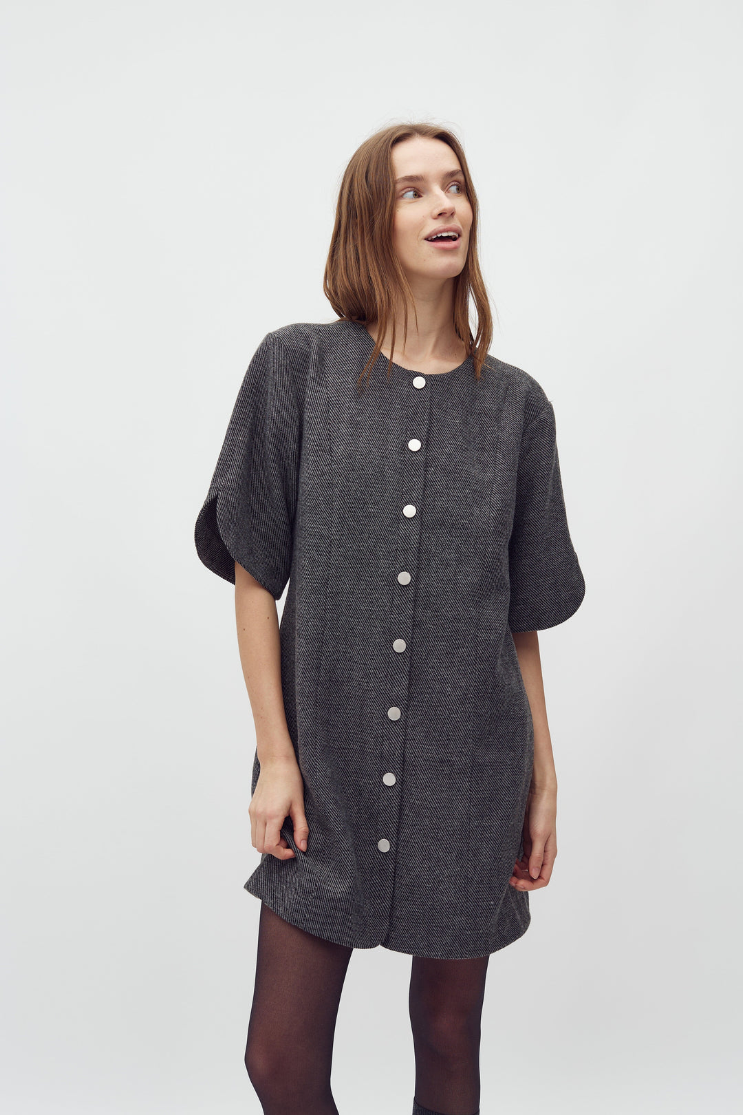 MbyM - Baomino-M 57650771 - U10 - Black Twill Kjoler