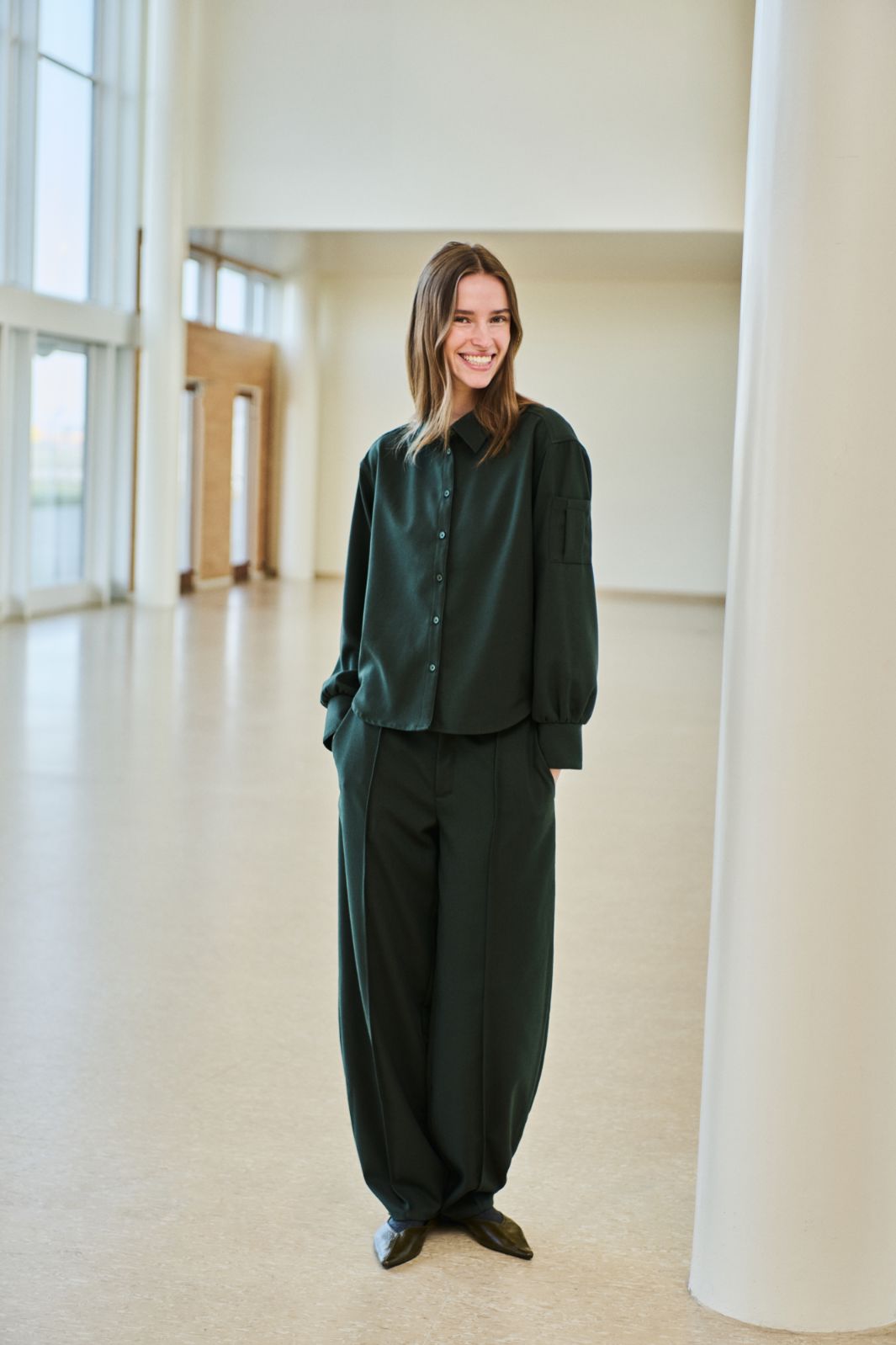 MbyM - Cammia-M 62950172 - 212 - Pine Green Skjorter