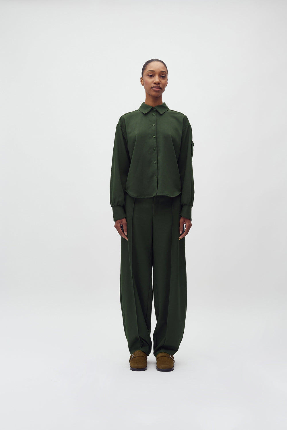 MbyM - Cammia-M 62950172 - 212 - Pine Green Skjorter