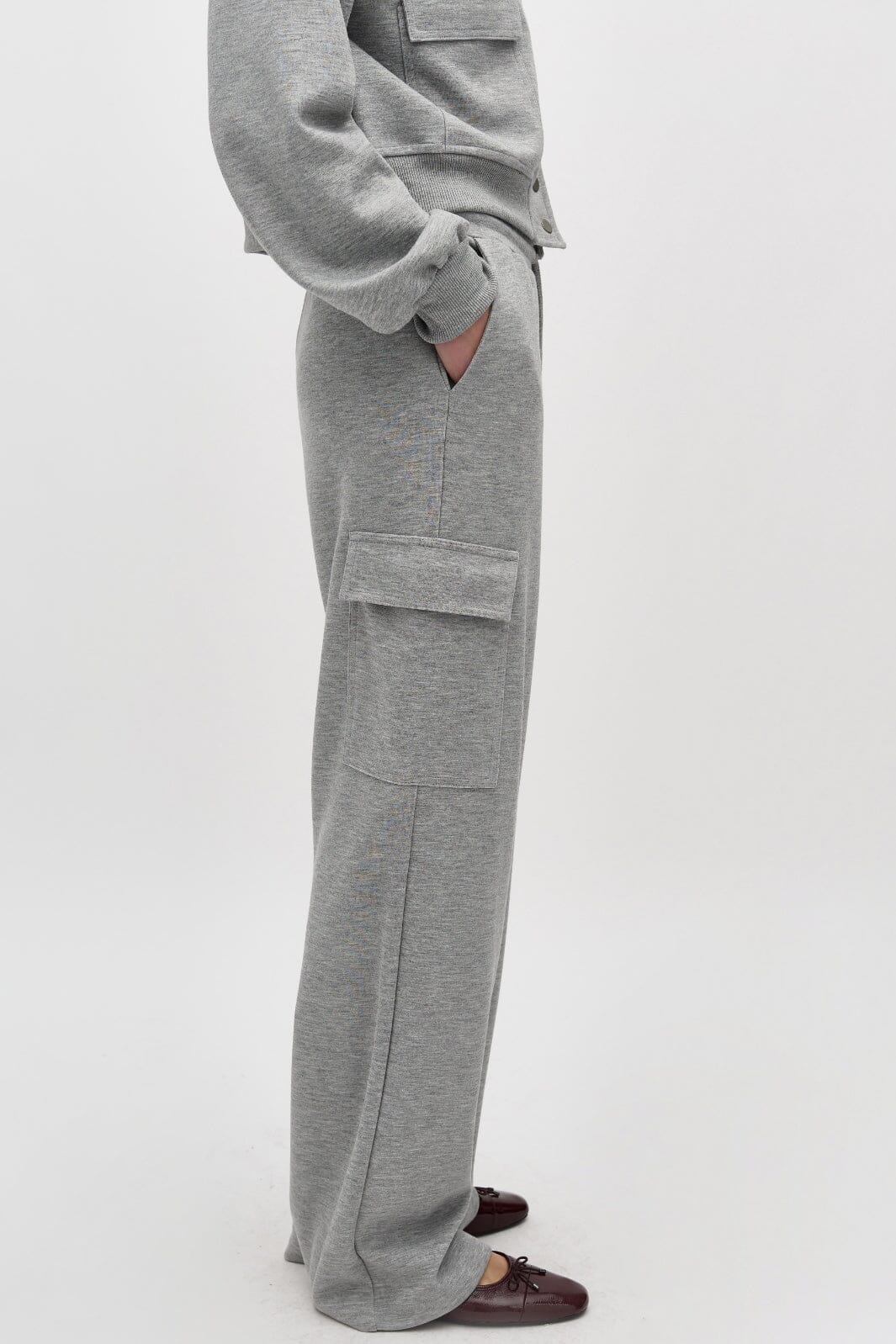 MbyM - Casia-M - 605 Medium Melange Bukser