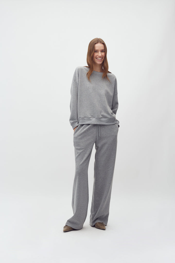 MbyM - Gilli-M 63100726 - H50 - Medium Grey Melange T-shirts