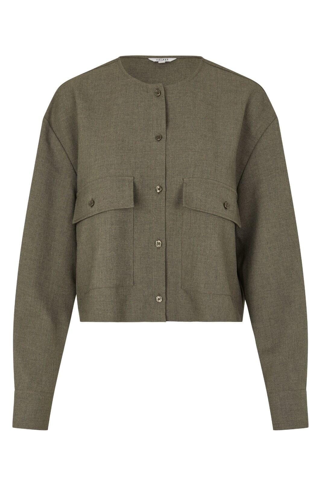 MbyM - Lican-M 63220742 - F84 - Deep Green Melange Skjorter