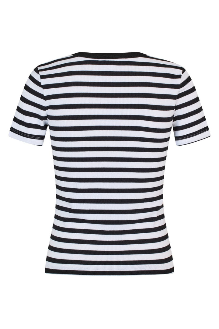 MbyM - Otis-M - P13 White Black Stripe T-shirts