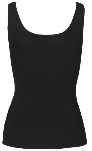 MbyM - Sina Basic Top - Black Toppe