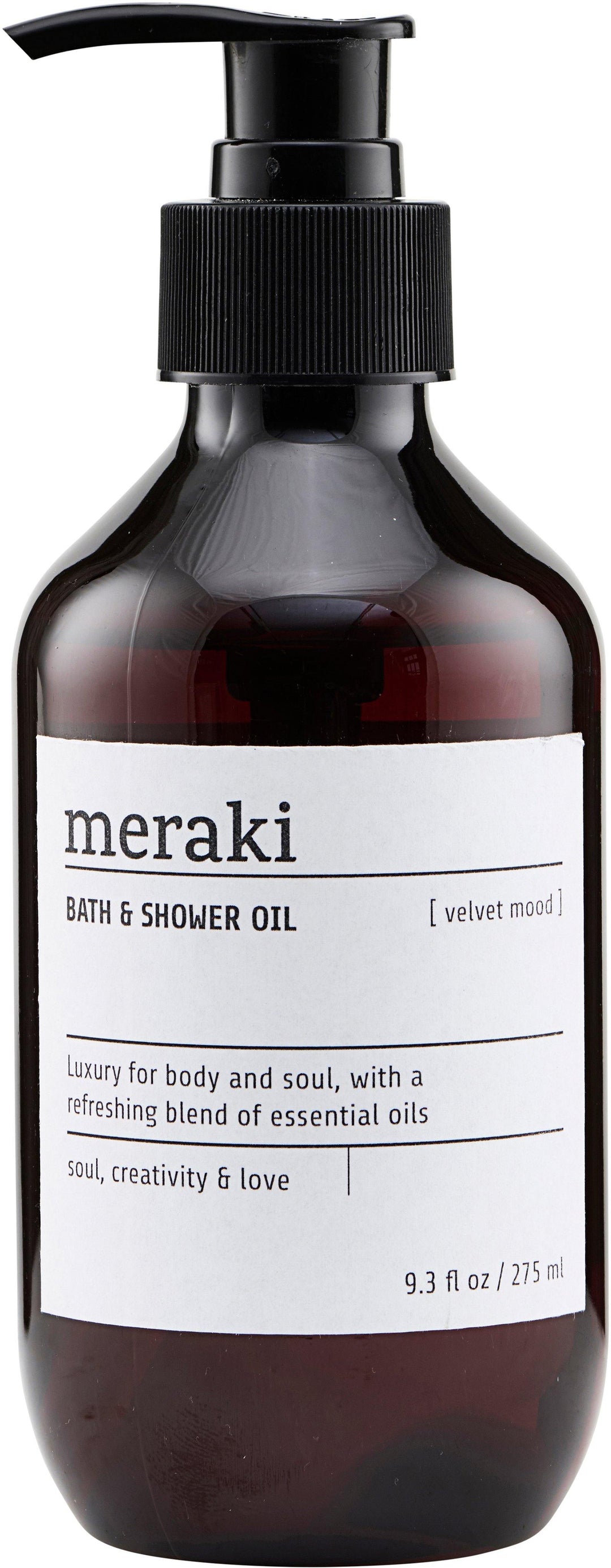 Meraki - Bath & Shower Oil - Velvet Mood