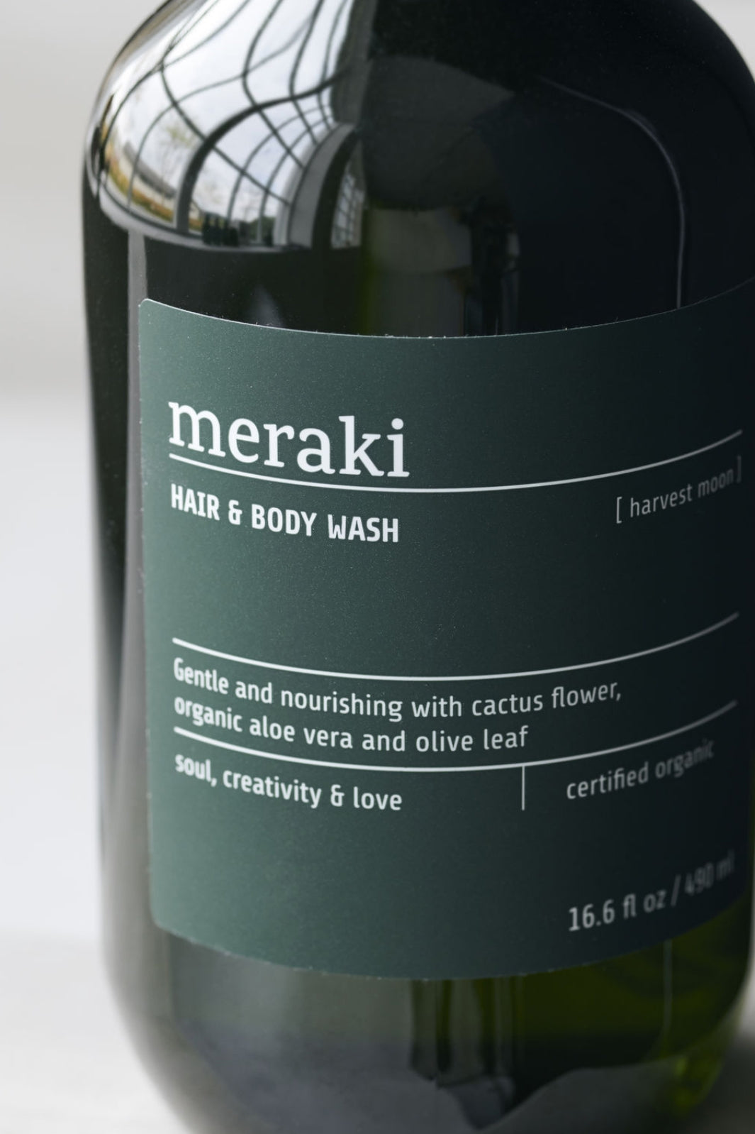Meraki - Hair & Sæbe til kroppen Harvest Moon - 490 ml