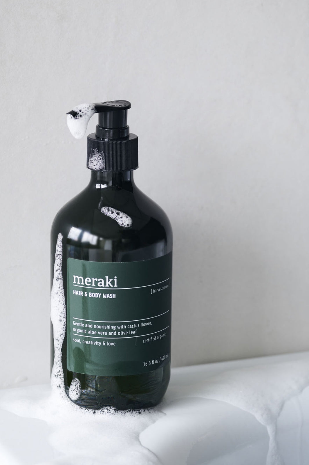 Meraki - Hair & Sæbe til kroppen Harvest Moon - 490 ml