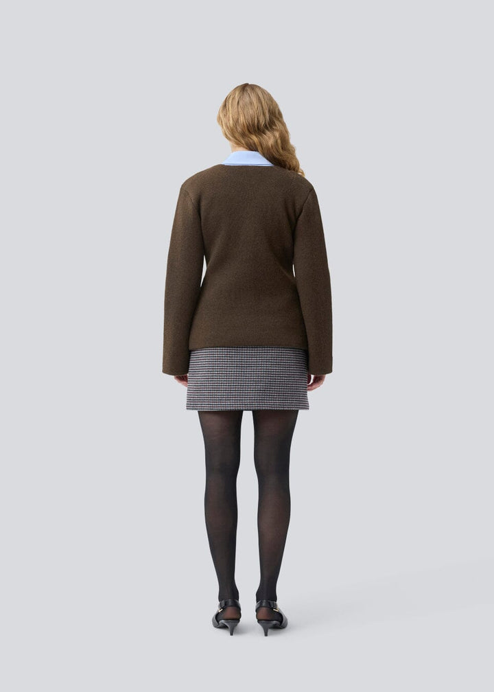 Modström - Klaytonmd Cardigan 57908 - 5574 - Dark Coffee Cardigans