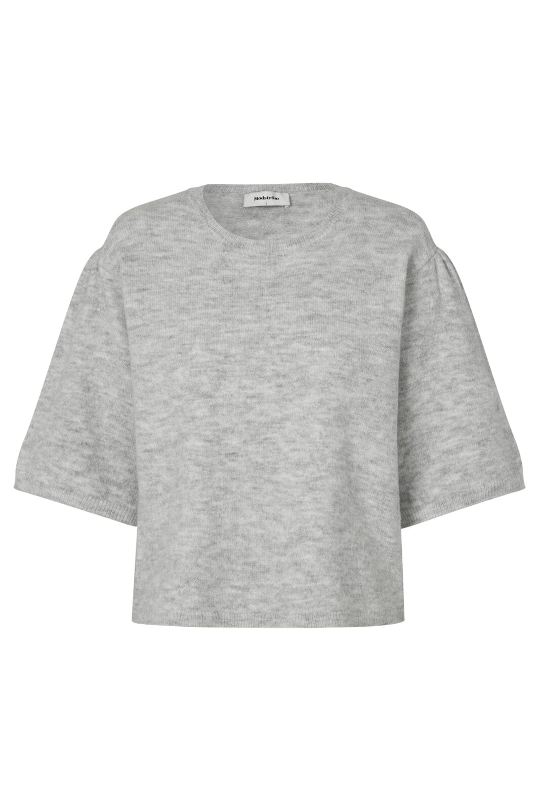 Modström - Petronellamd Ss O-Neck 58608 - 7087 - Grey Melange