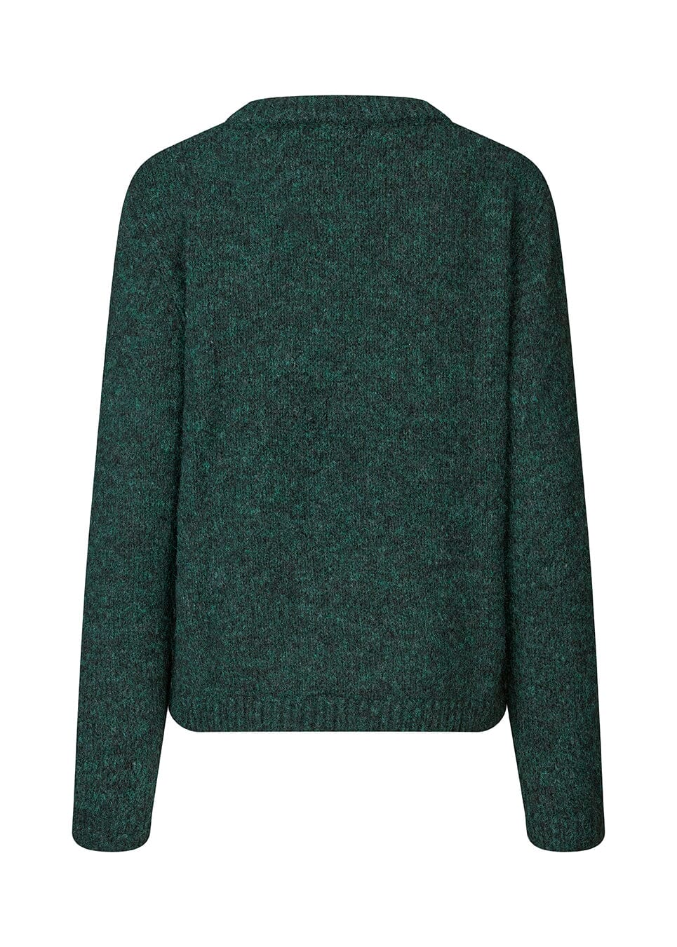 Modström - Philipmd O-Neck 58639 - 2859 - Bottle Green Strikbluser