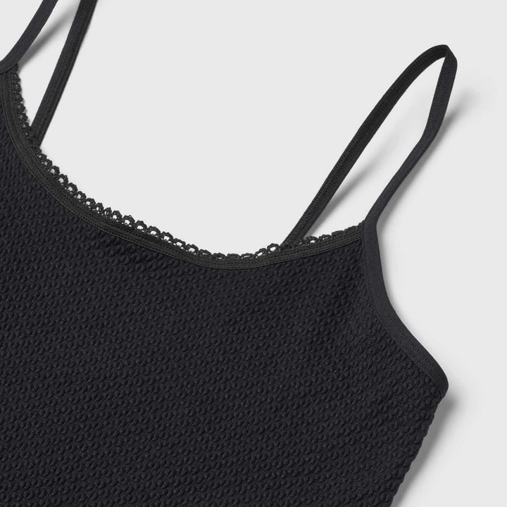 Molly&My Wardrobe - Karina Top w. narrow strap - Black