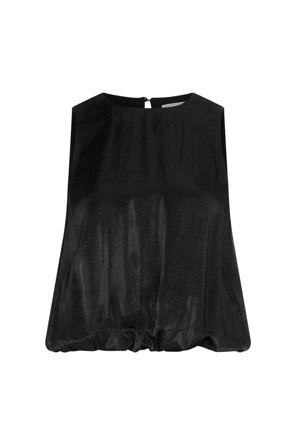 Moss Copenhagen - Mschofelia Nicholina Sl Top 19465 - Black Toppe