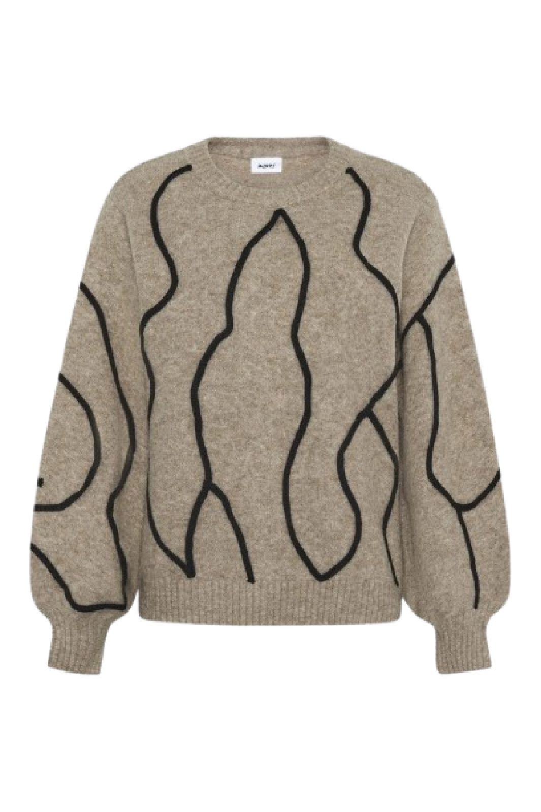 Moves by Minimum - Kaiya Jumper 4457 244004457 - 0909 - Fossil Strikbluser