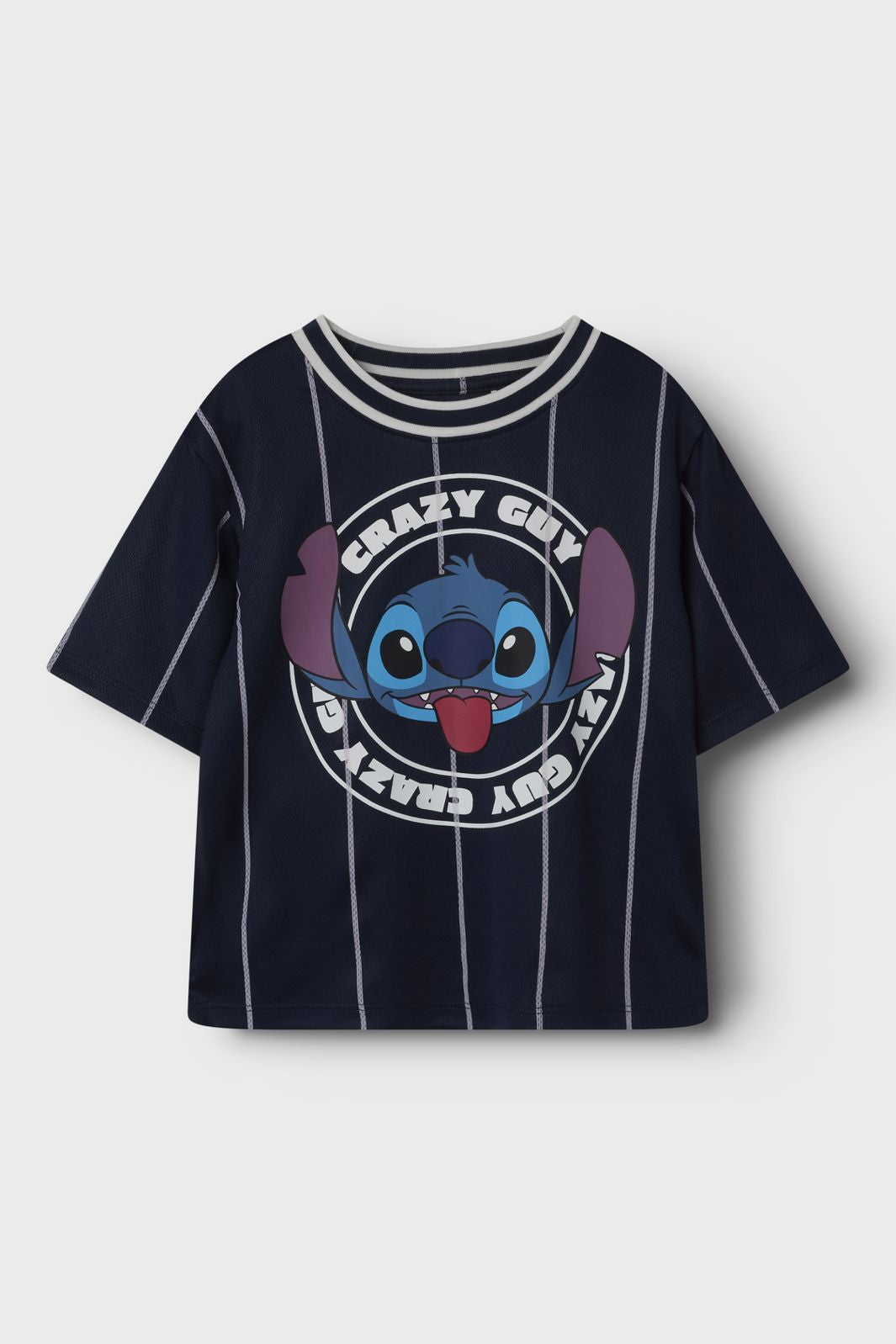 Name It - Nmmariz Stitch Nreg Ss Poly Top Wdi - 4753409 Navy Blazer