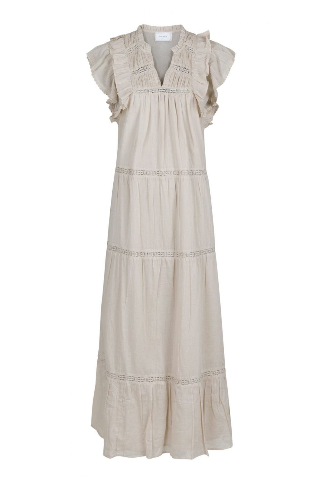 Neo Noir - Ankita S Voile Dress - Sand Kjoler