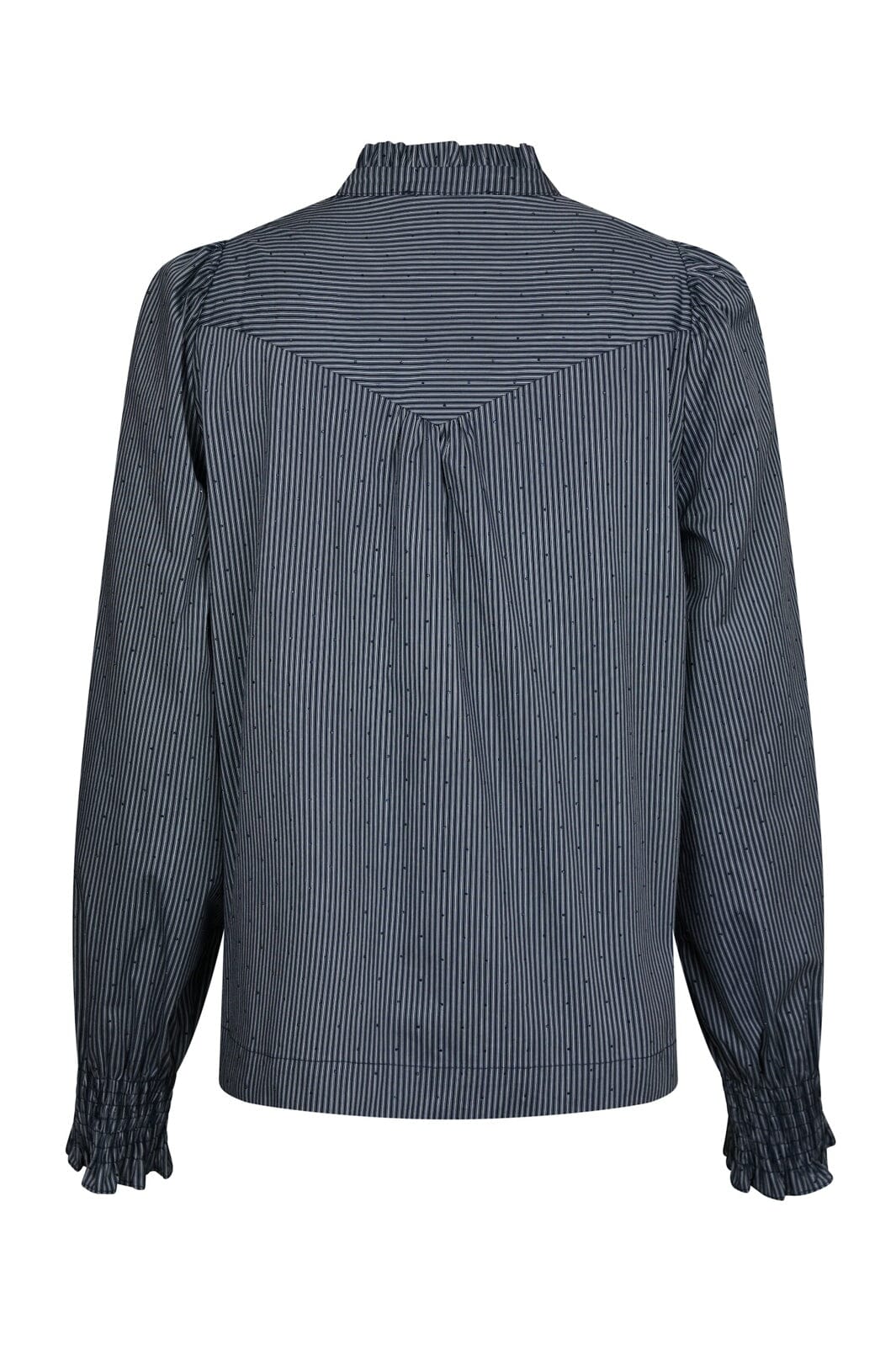 Neo Noir - Astrida Stripe Stone Blouse 167292 - 141 - Navy