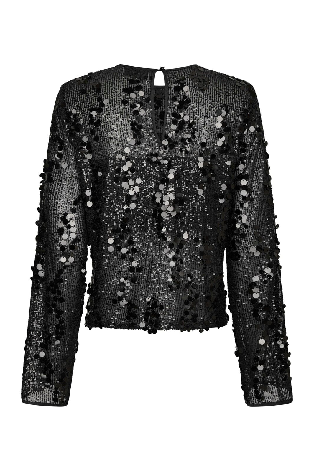 Neo Noir - Blake Sequins Blouse 167011 - 100 - Black