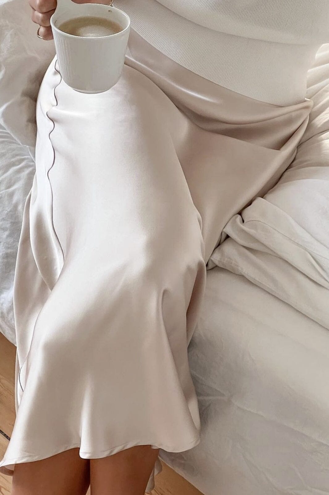 Neo Noir - Bovary Skirt - Champagne