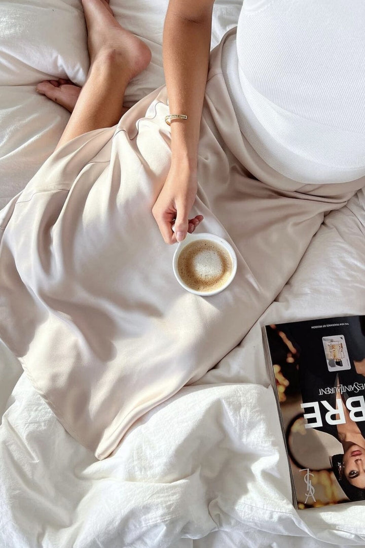 Neo Noir - Bovary Skirt - Champagne