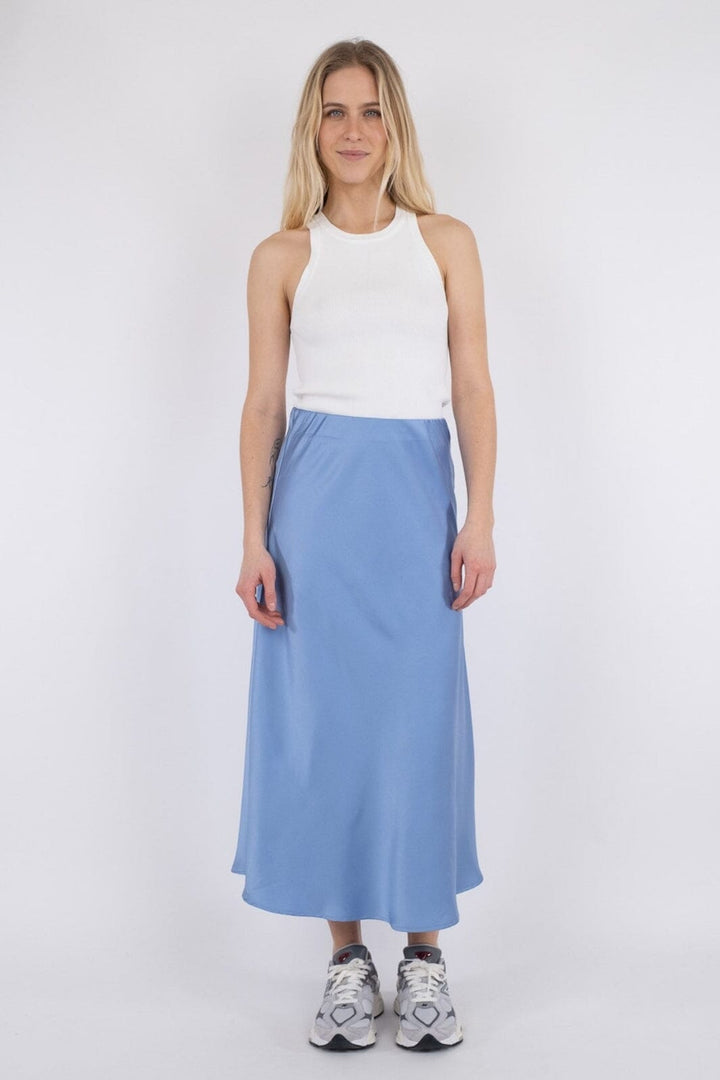 Neo Noir - Bovary Skirt - Dusty blue